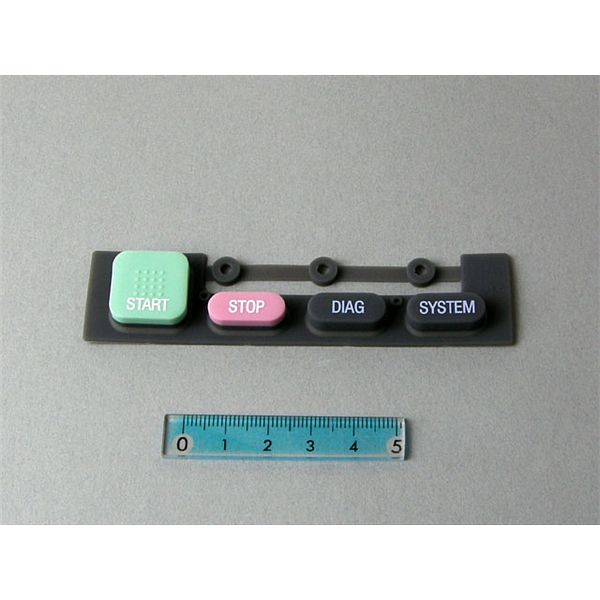 键盘 KEY RUBBER1,GCX，用于GC-2014／2014C