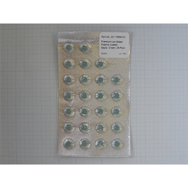 进样垫SEPTUM SET,(CRS) 25／PKT，用于GCMS QP5050／QP5000