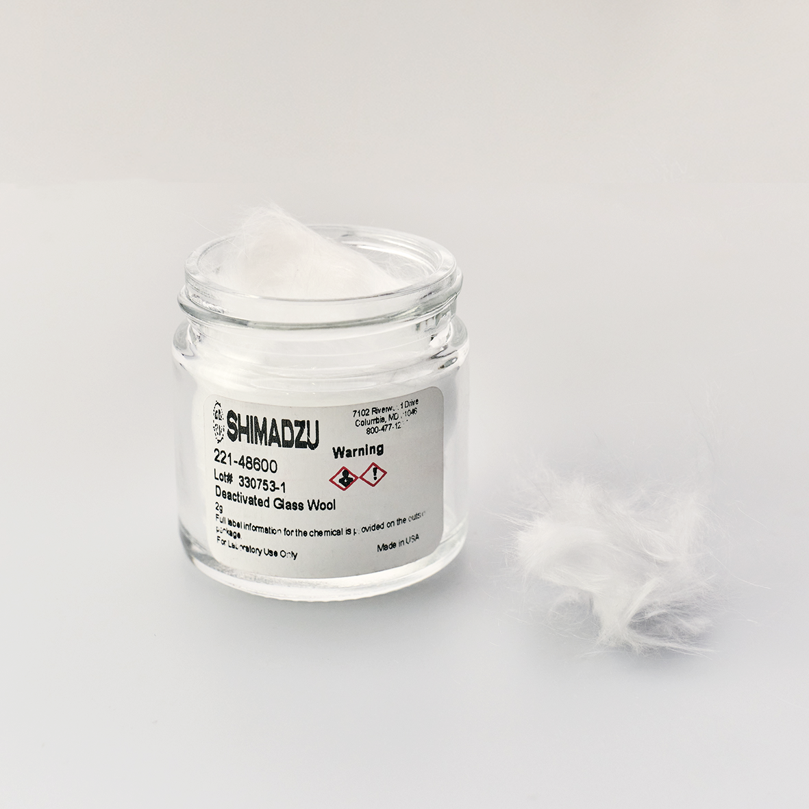 石英棉（2g）DEACTIVATED GLASS WOOL,2G，用于GCMS-QP2020／2020NX